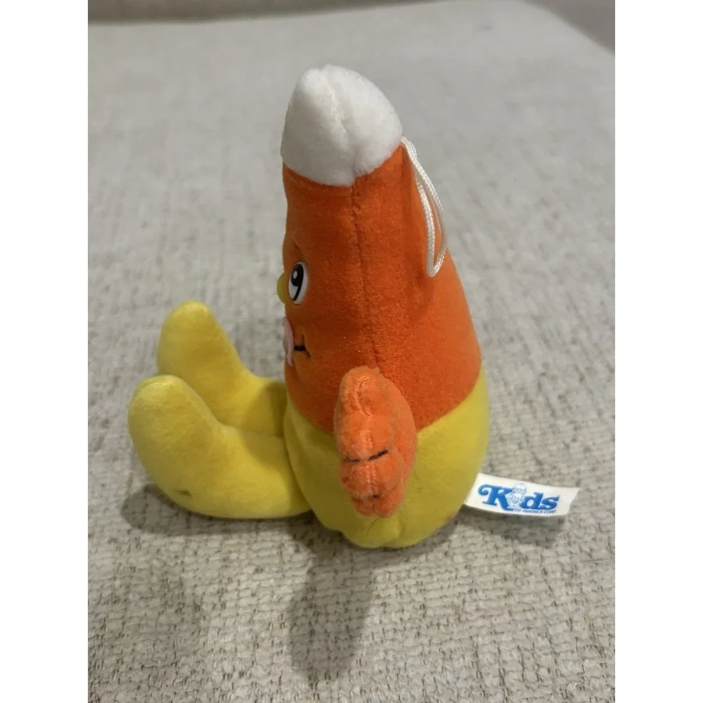 Candy Corn Plush Toy Vintage Halloween Decor Kids of America Cute Stuffed
